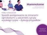 baner panelu dyskusyjnego Mammotome na konferencji Falenty 2020