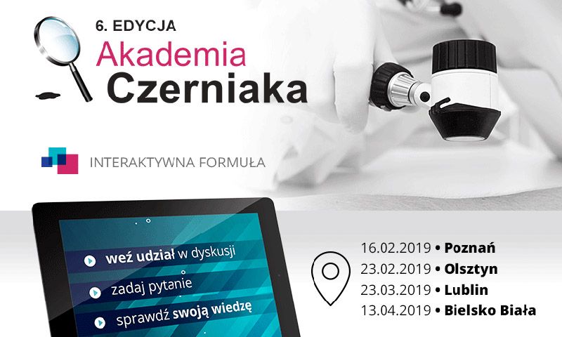 Akademia Czerniaka edycja 2019 - baner konferencji