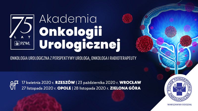 baner konferencji Akademia Onkologii Urologicznej 2020
