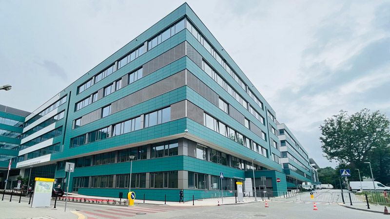 Nowo wybudowana część Centrum Medycyny Nieinwazyjnej UCK w Gdańsku