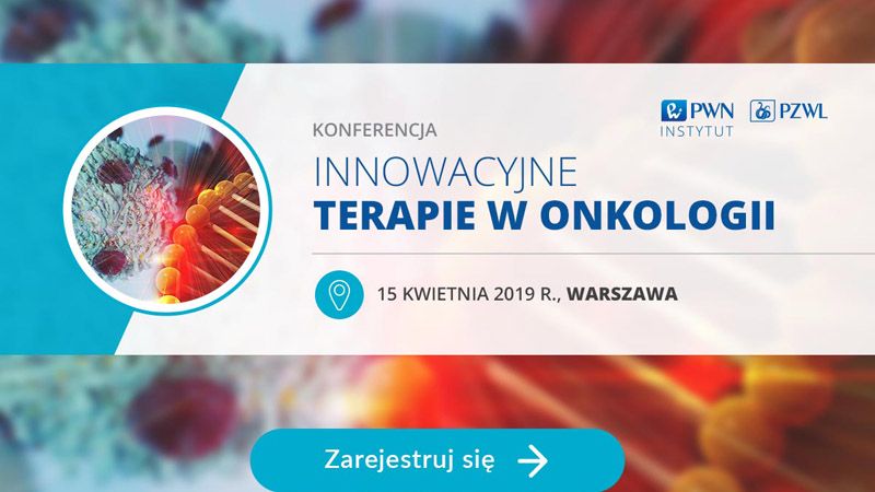 Innowacyjne terapie w onkologii - edycja 2019 - baner konferencji