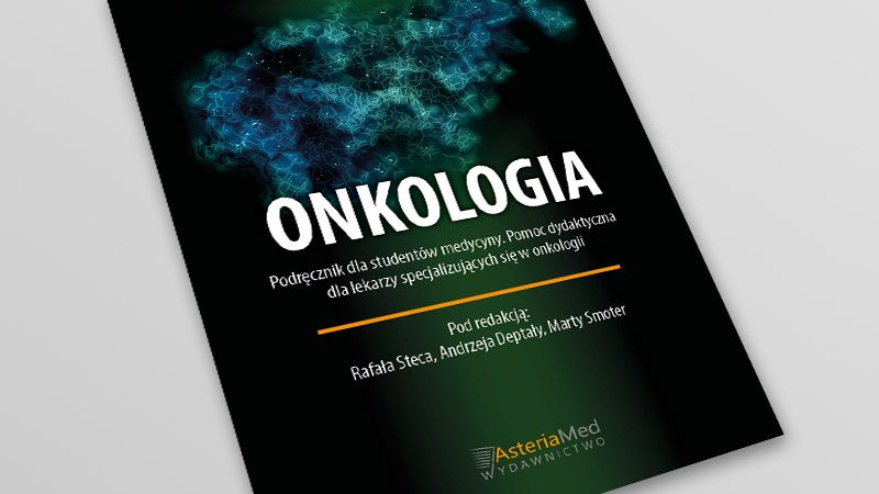 okładka podręcznika „Onkologia” wydawnictwa AsteriaMed