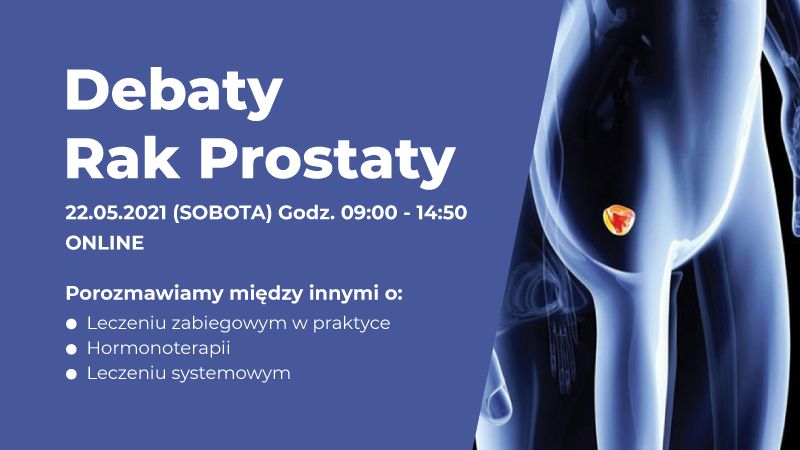 baner Konferencji Debaty Rak Prostaty 2021